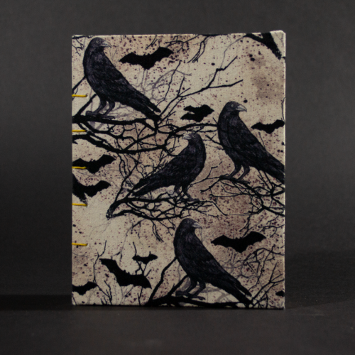 Cover of bat and raven octavo Coptic book