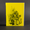 A lady sitting on a chair is on the cover of this yellow octavo pamphlet book